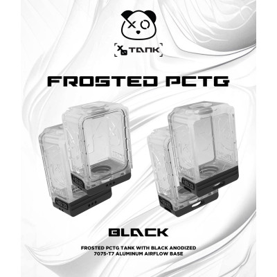 WICK'D XO Tank Frosted PCTG Black by Wick'D